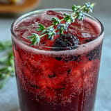 Blackberry Lavender Lemonade Fizz