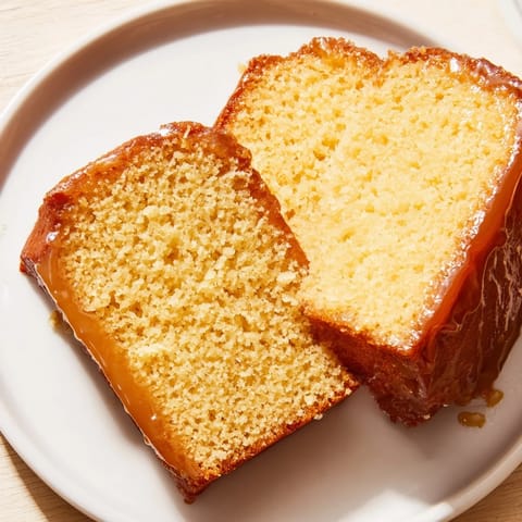 Soft Glow Golden Honey Cake