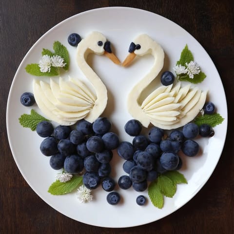 Elegant Swan Lake Board