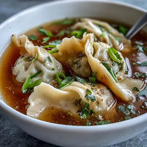 Dumpling Soup Chicken Broth