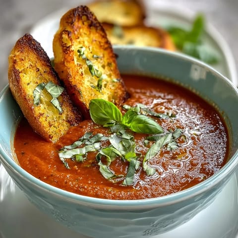 Creamy Tomato Basil Soup