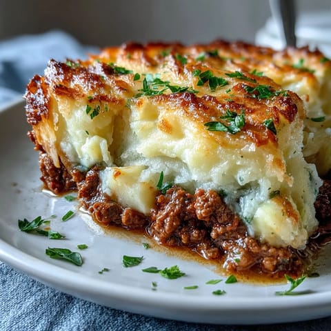 Shepherds Pie Soup Beef Veggies