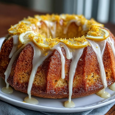 Limoncello Pound Cake Lemon