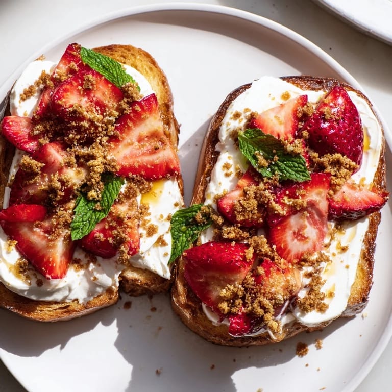 Imagine slices of fluffy Strawberry Cheesecake Toast, bursting with juicy strawberries and a perfect breakfast treat.