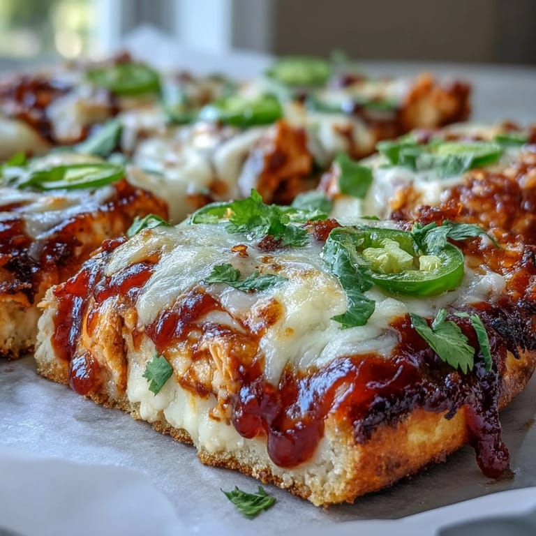 Four crispy fusion pizzas feature warm naan, zesty enchilada sauce, tender chicken, and spicy jalapeños, finished with fresh cilantro.