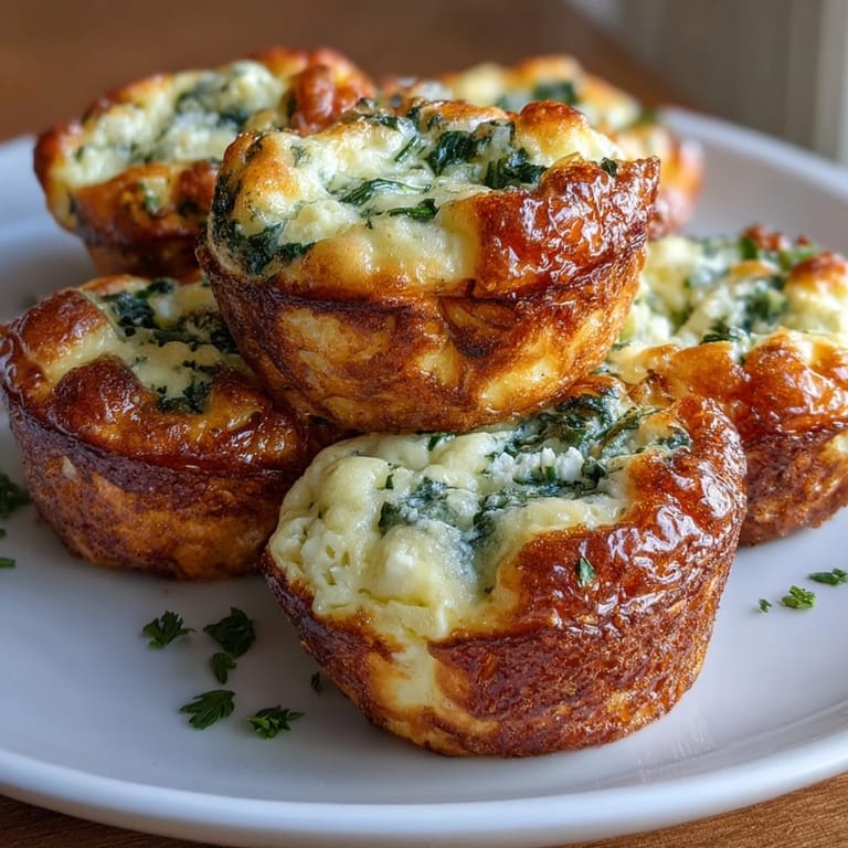 Savory Cottage Cheese Egg Bites with cottage cheese and eggs, offering a light, nutritious, no-carb breakfast option.