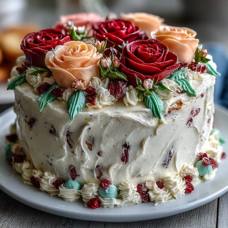 Showstopping graduation sheet cake decorated with colorful buttercream roses and a personalized message, making any celebration extra special.